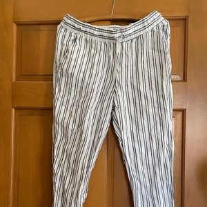 100% linen pants
